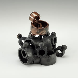 Copper-topped Sculpture